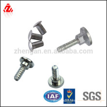 carbon steel flat head plow bolt